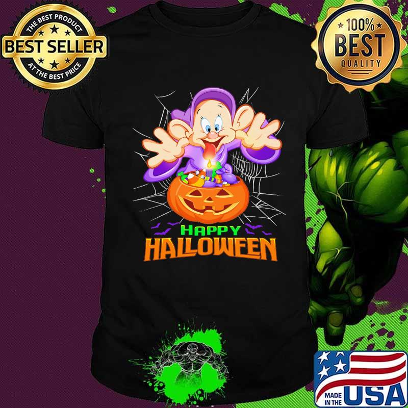 Happy halloween dopey dwarf witch shirt