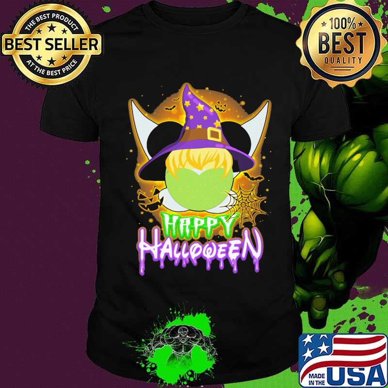 Happy halloween mickey mouse witch star moon shirt