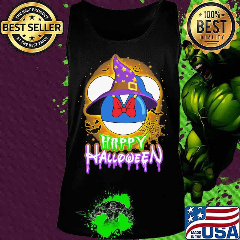 Happy halloween minnie mouse witch moon s Tank top Happy halloween minnie mouse witch moon s Tank top