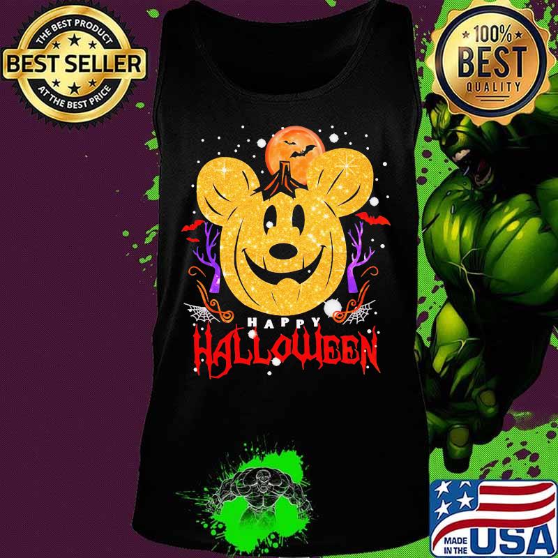 Happy halloween pumpkin mickey mouse diamond s Tank top Happy halloween pumpkin mickey mouse diamond s Tank top