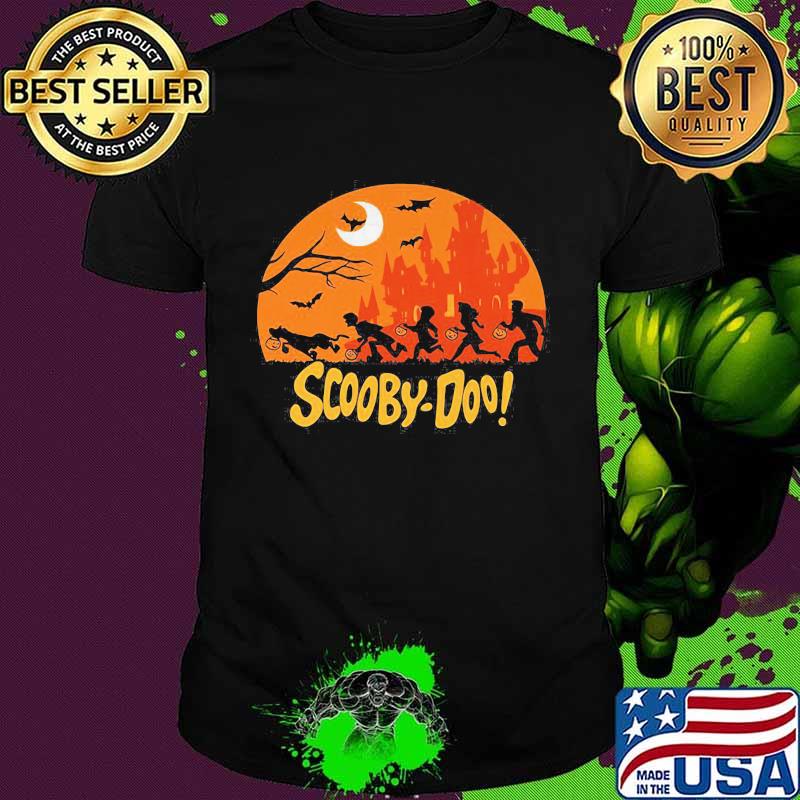 Happy halloween scooby-doo moon shirt