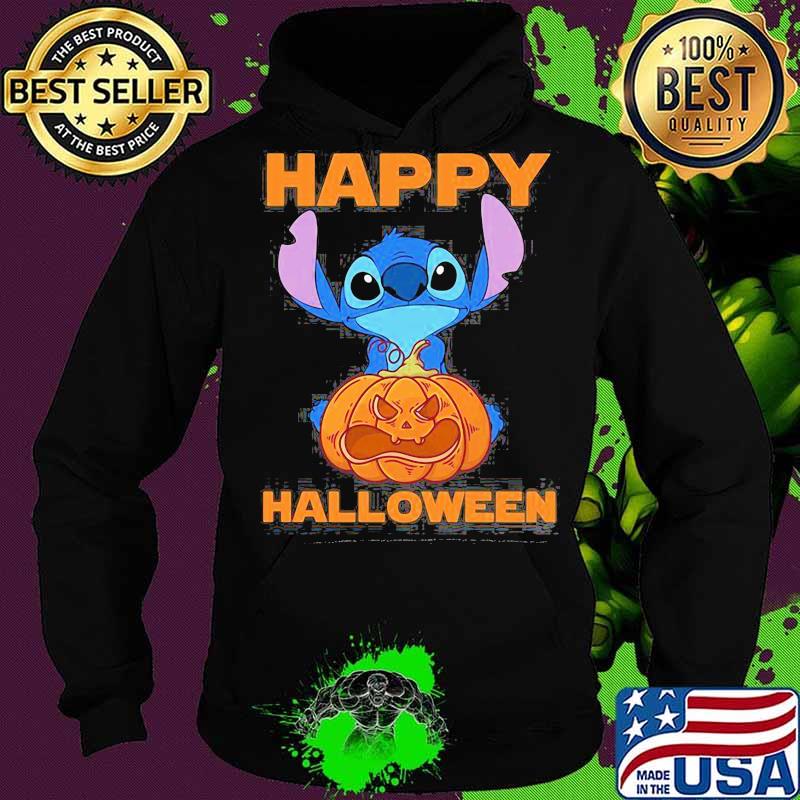 Happy halloween stitch hug pumpkin s Hoodie Happy halloween stitch hug pumpkin s Hoodie