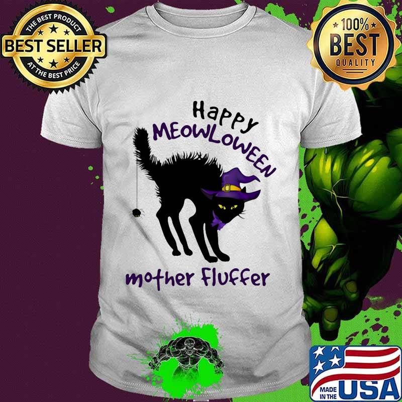Happy meowloween mother fluffer shirt