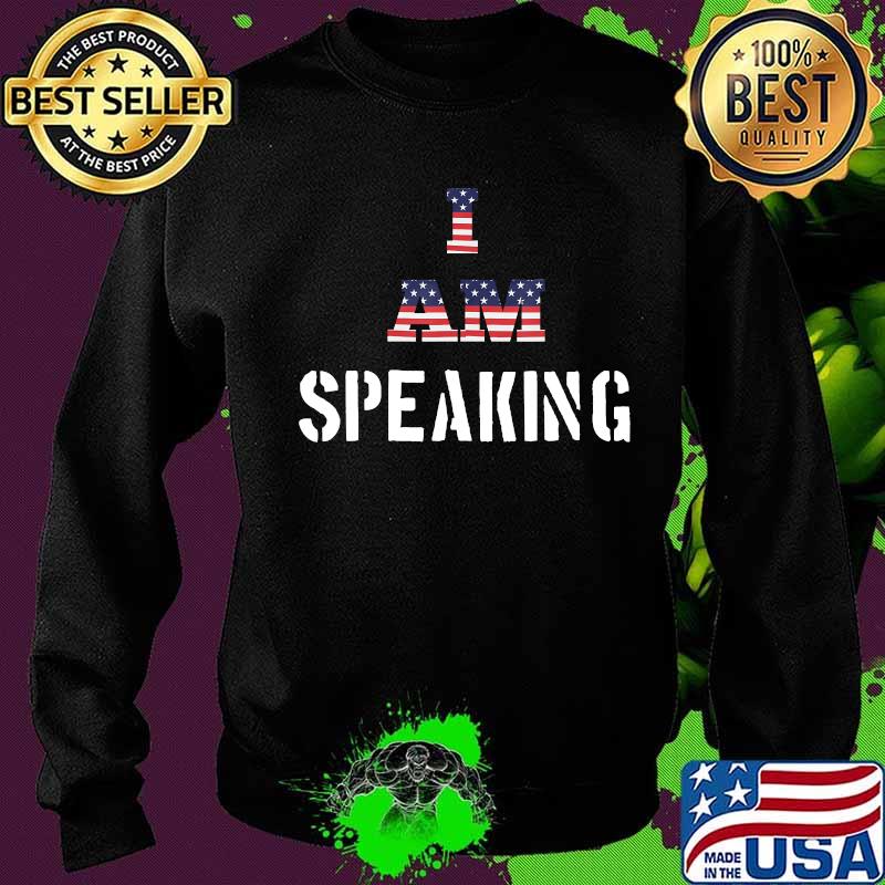 I am speaking American flag T-Shirt Sweater I am speaking American flag T-Shirt Sweater