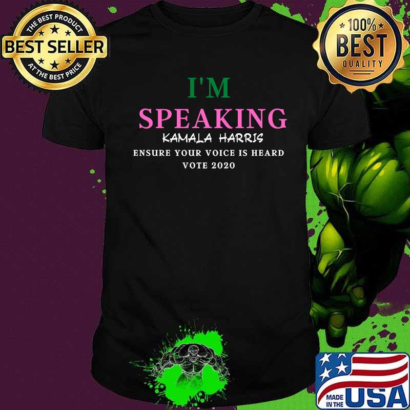 I am Speaking Kamala Harris Vice Presidential Debate 2020 Shirt