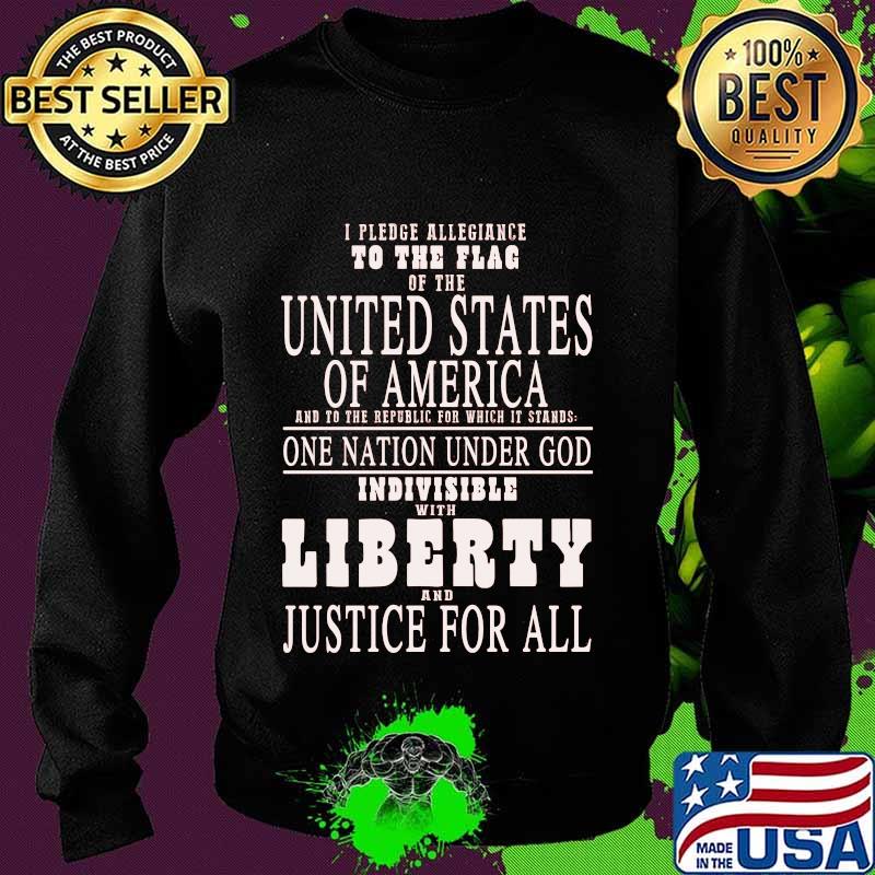 I pledge allegiance to the flag of the united states of america s Sweater I pledge allegiance to the flag of the united states of america s Sweater