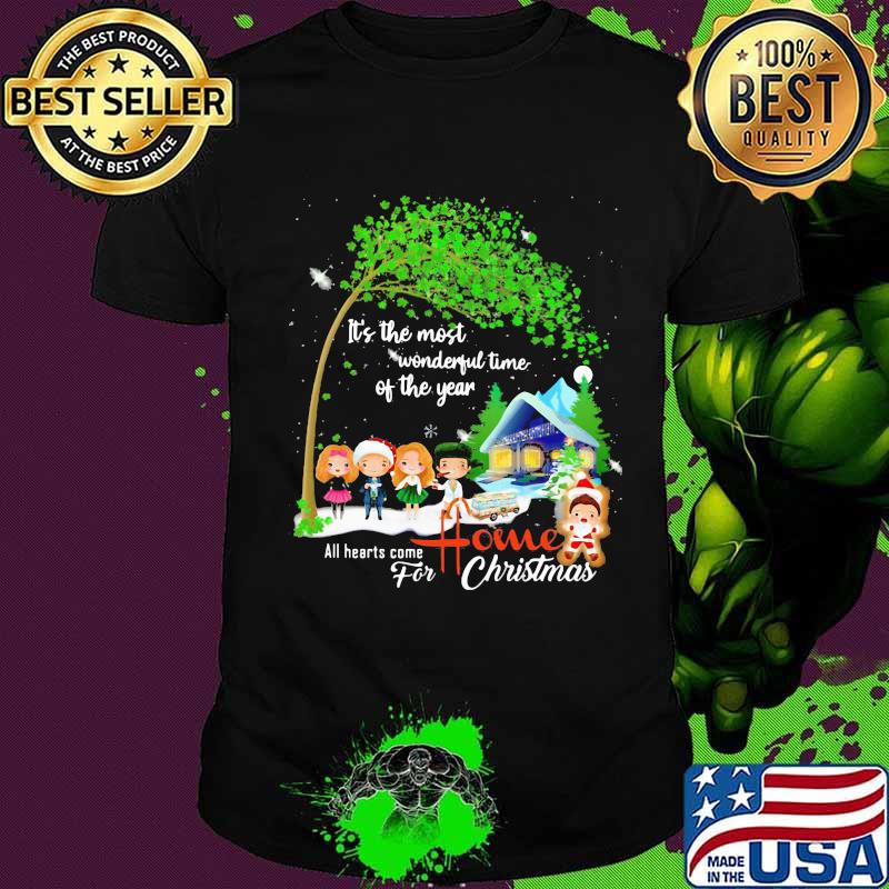 It's the most wonderful time of the year all hearts come home for christmas shirt