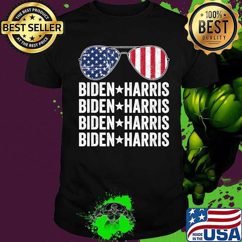 Joe Biden Kamala Harris 2020 Election Aviator Sunglasses T-Shirt
