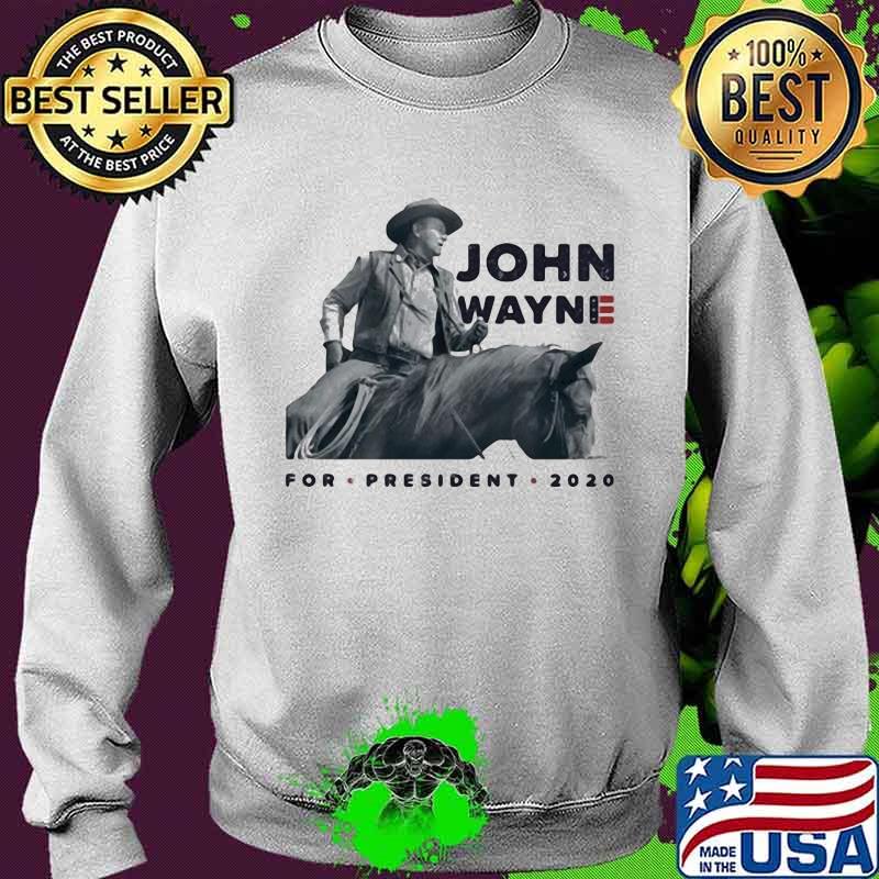 John wayne riding horse for president 2020 s Sweater John wayne riding horse for president 2020 s Sweater