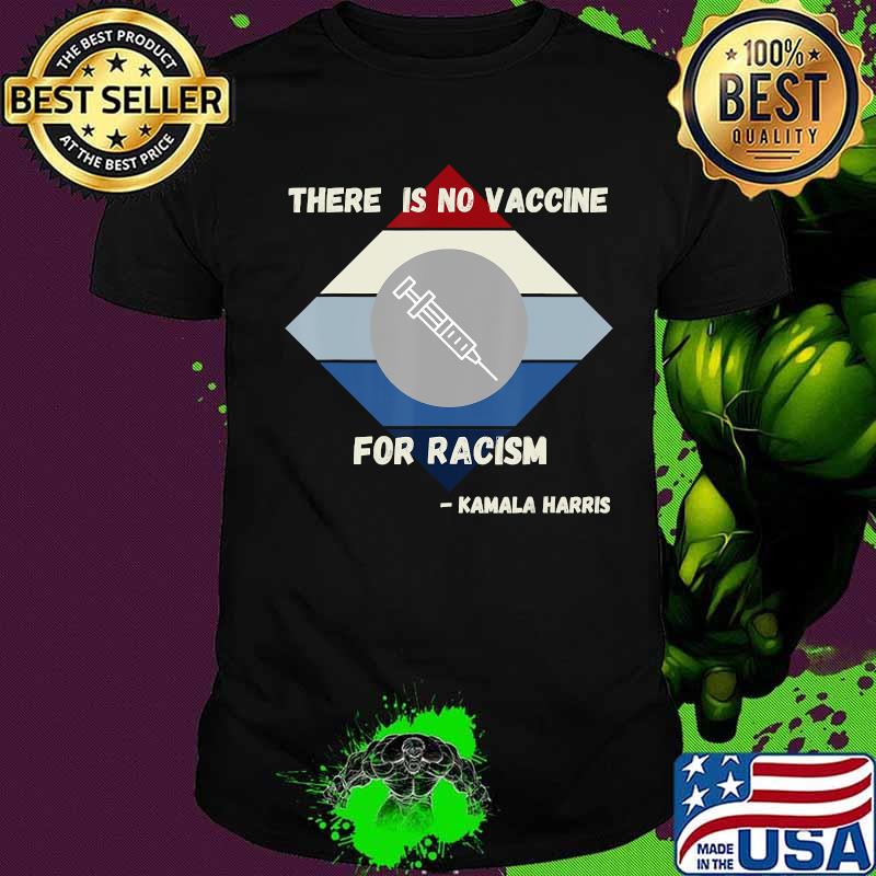 Kamala Harris Quote VP Debate No Vaccine For Racism Diamond T-Shirt