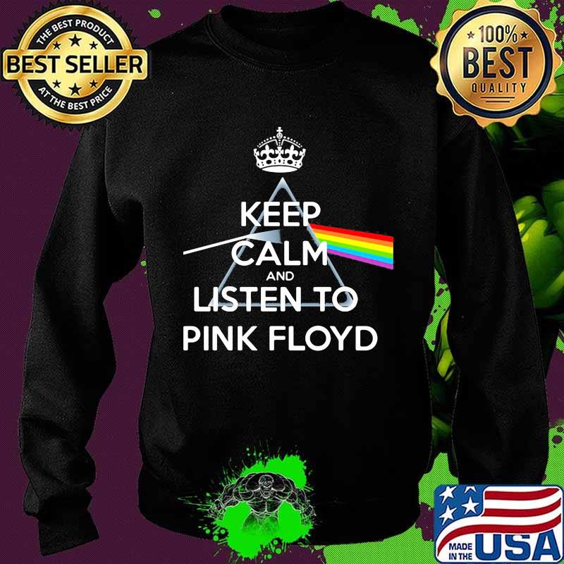 Keep calm and listen to pink floyd rainbow s Sweater Keep calm and listen to pink floyd rainbow s Sweater