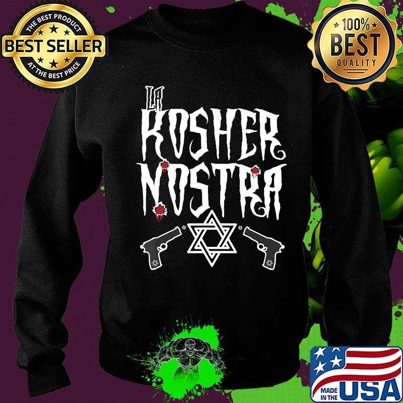 La kosher nostra mafia gun hannukah s Sweater La kosher nostra mafia gun hannukah s Sweater
