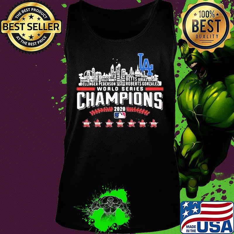 La los angeles world series 2020 champions stars s Tank top La los angeles world series 2020 champions stars s Tank top