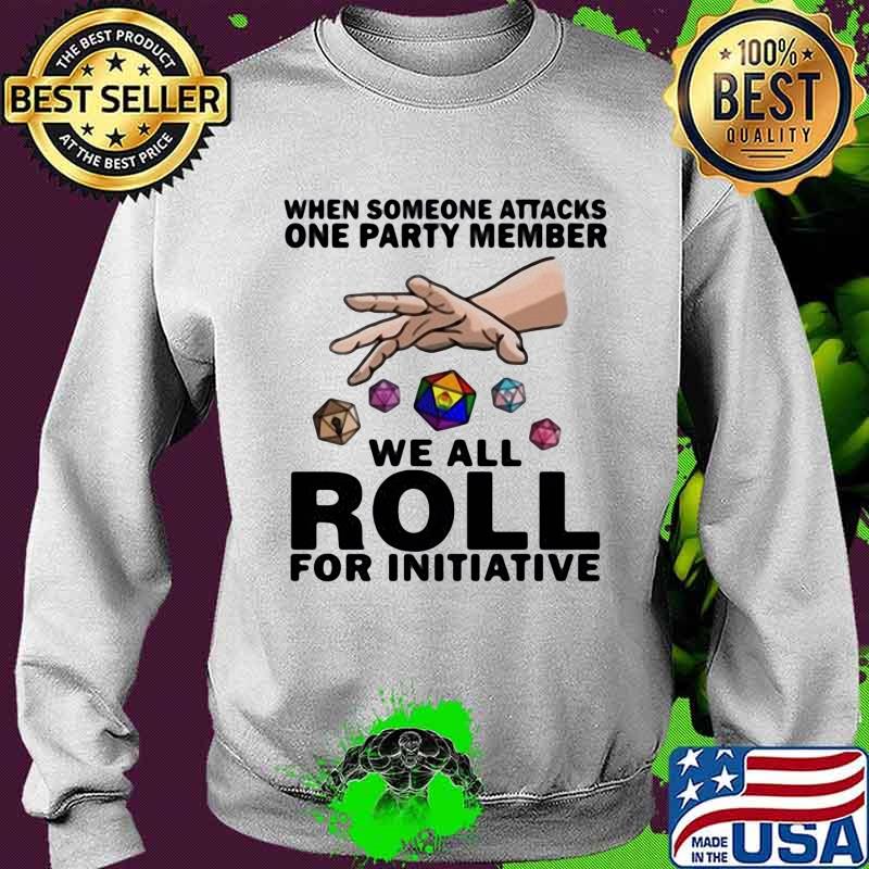 LGBT when someone attacks one party member we all roll for initiative s Sweater LGBT when someone attacks one party member we all roll for initiative s Sweater