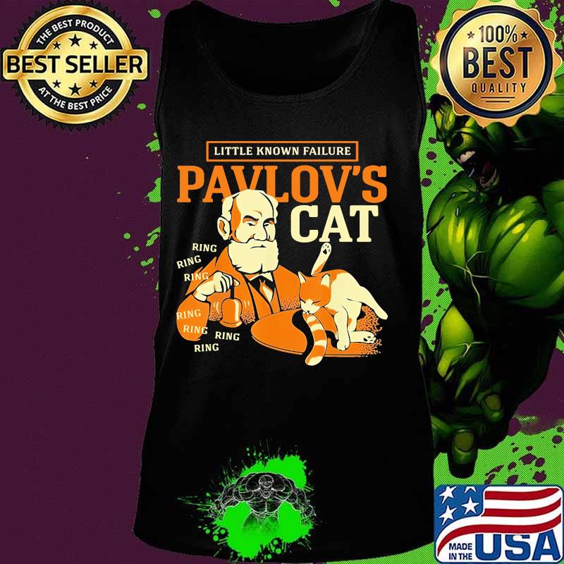 Little known failure pavlov's cat ring s Tank top Little known failure pavlov's cat ring s Tank top