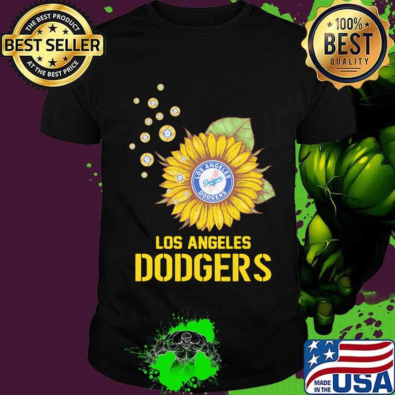 Logo los angeles dodgers sunflower shirt