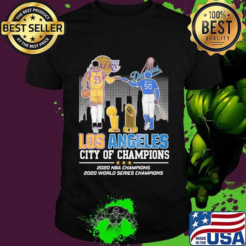 Los angeles city champions baseball world series shirt