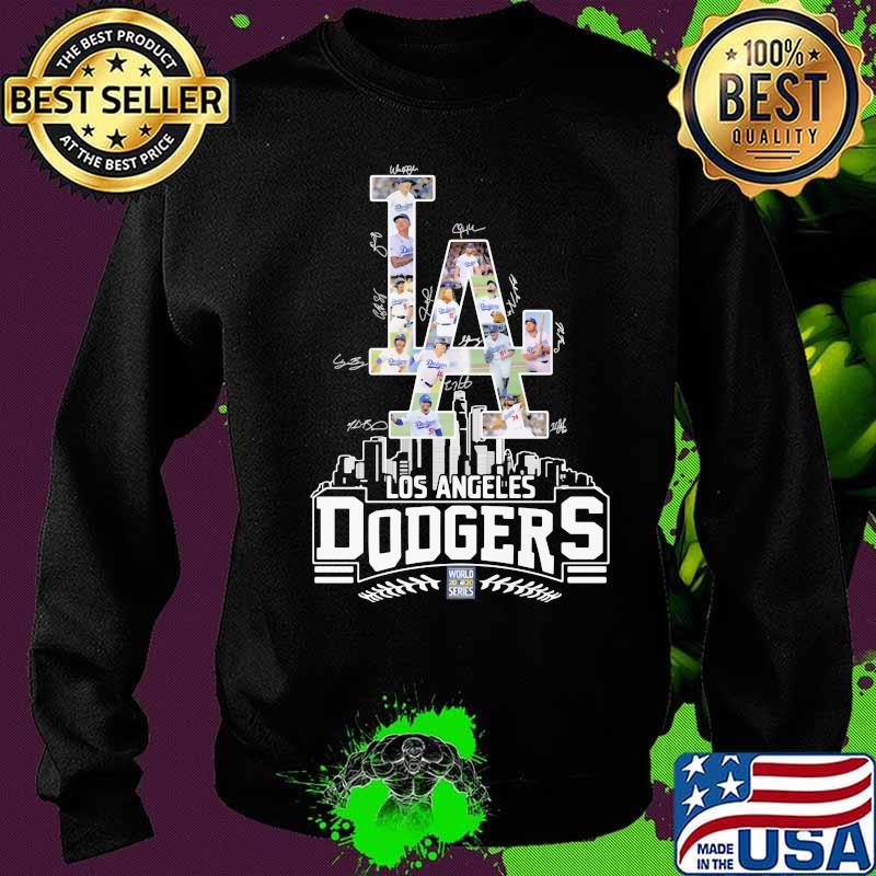 Los angeles dodgers baseball signatures s Sweater Los angeles dodgers baseball signatures s Sweater