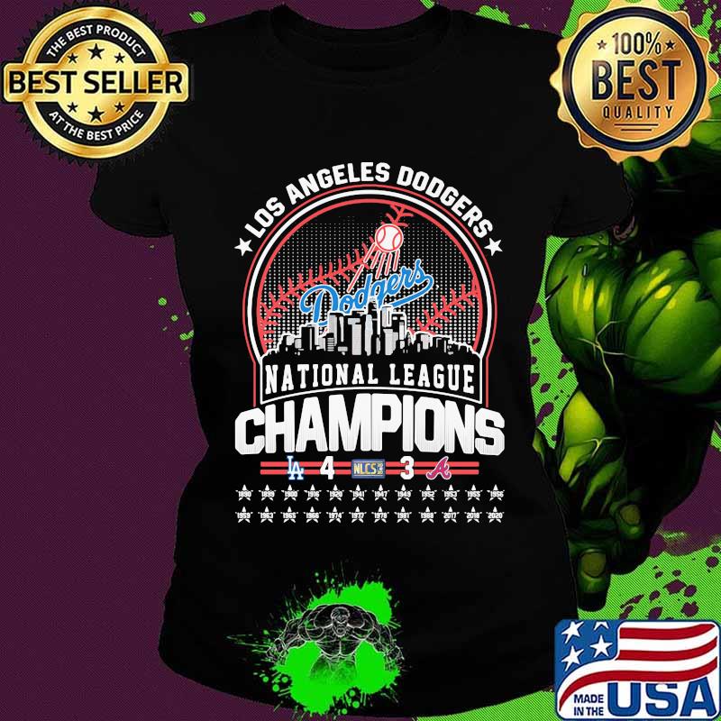 Los angeles dodgers national league champions s Ladies tee Los angeles dodgers national league champions s Ladies tee