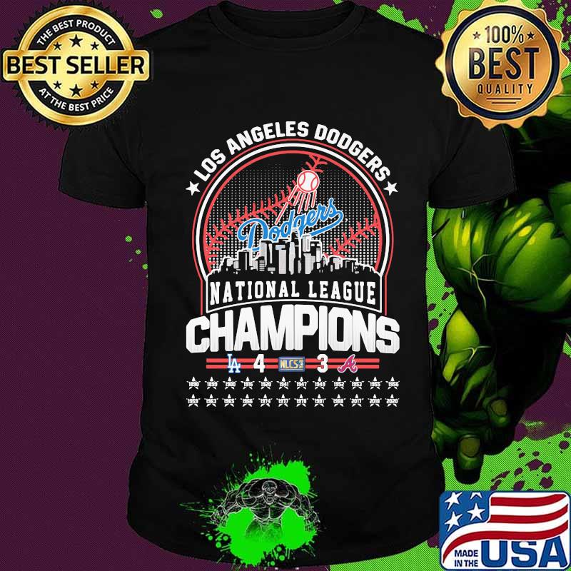 Los angeles dodgers national league champions shirt