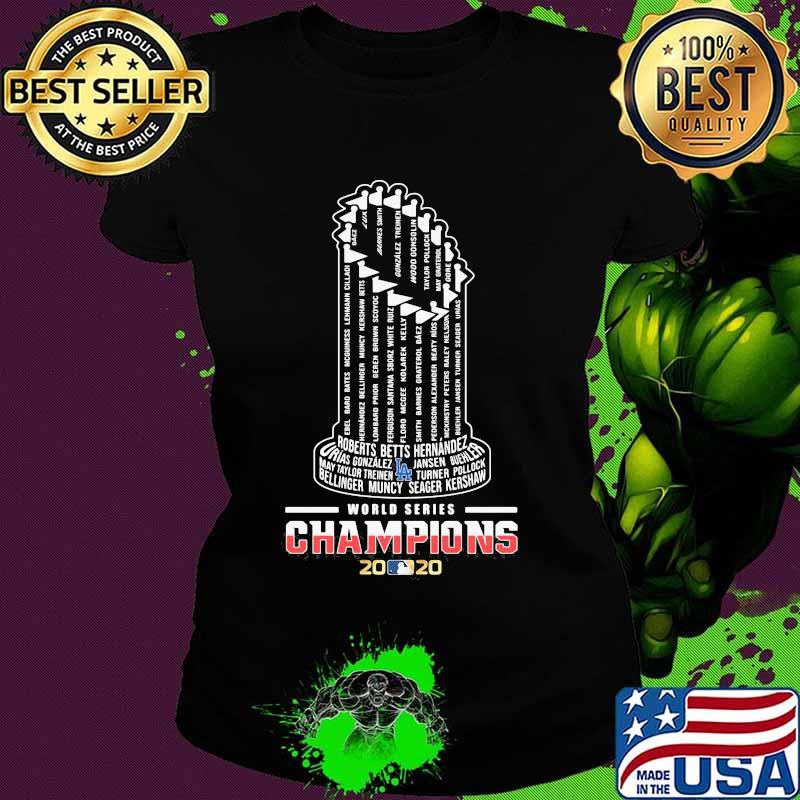 Los angeles dodgers world series champions 2020 logo s Ladies tee Los angeles dodgers world series champions 2020 logo s Ladies tee