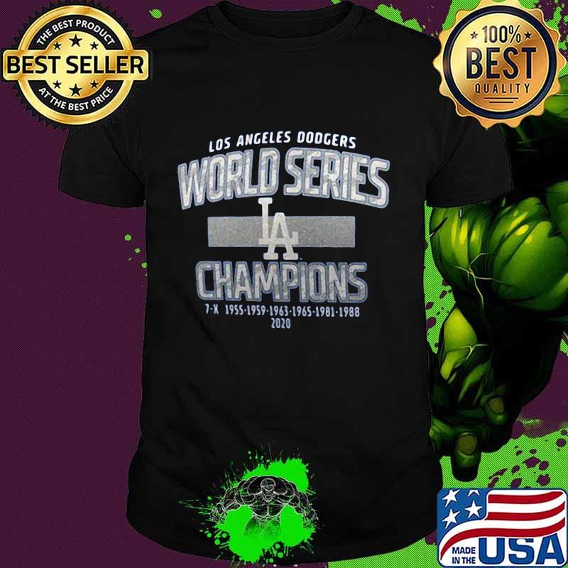 Los angeles dodgers world series champions 2020 shirt