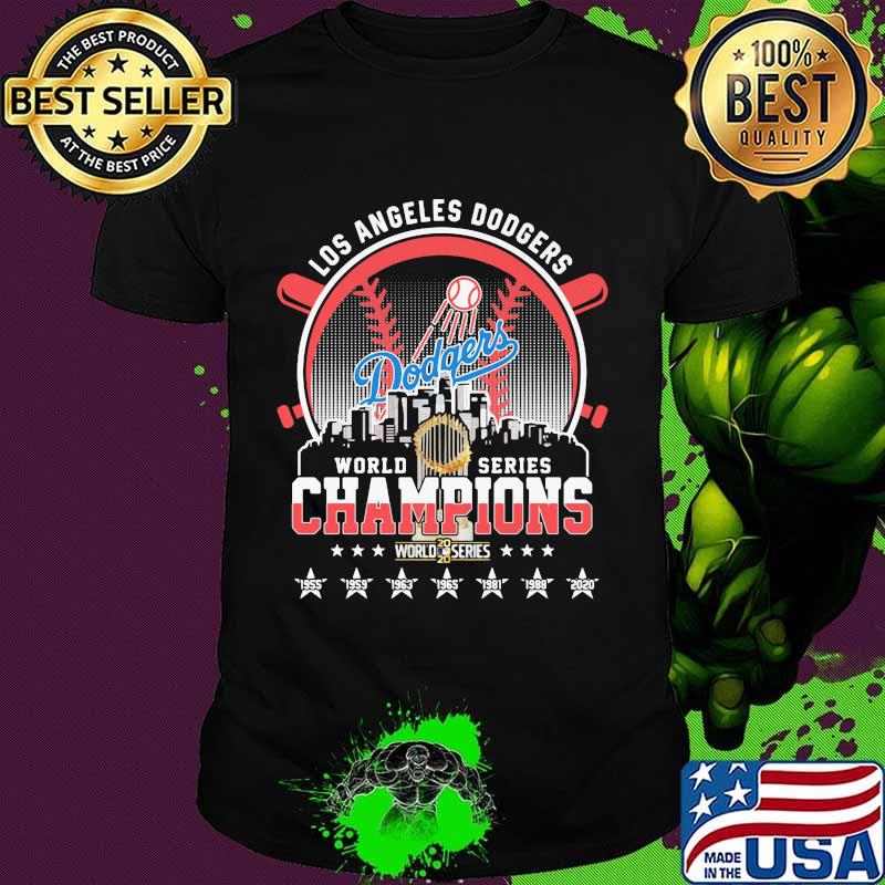 Los angeles dodgers world series champions 2020 stars shirt