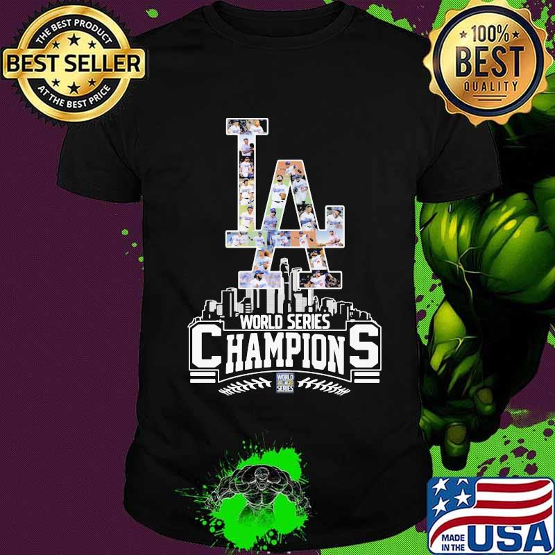 Los angeles dodgers world series world series champions shirt