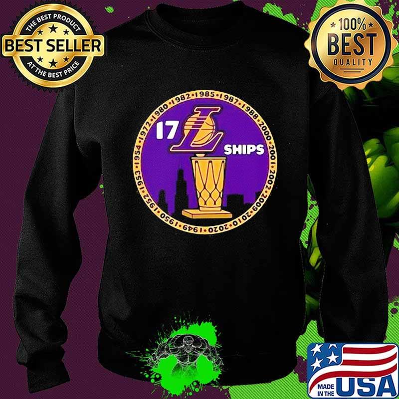 Los angeles lakers 17 time nba champions s Sweater Los angeles lakers 17 time nba champions s Sweater