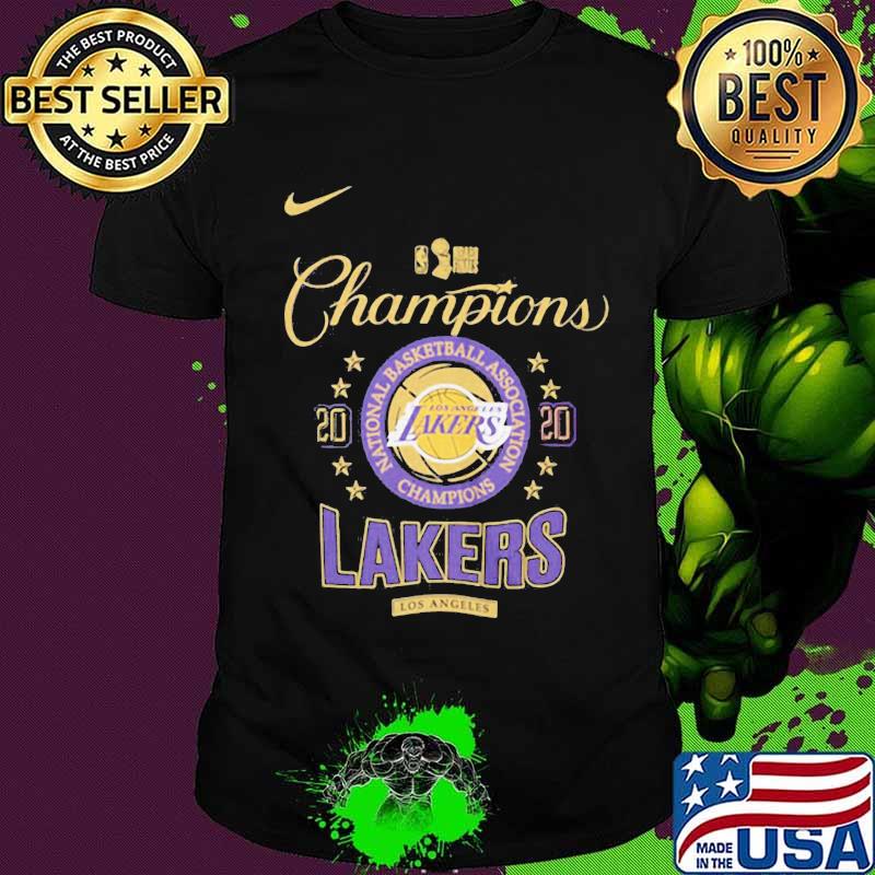 Los angeles lakers champions 2020 shirt