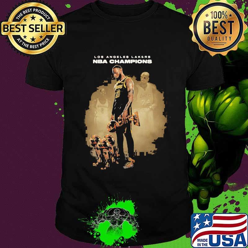Los angeles lakers nba champions kobe bryant shirt