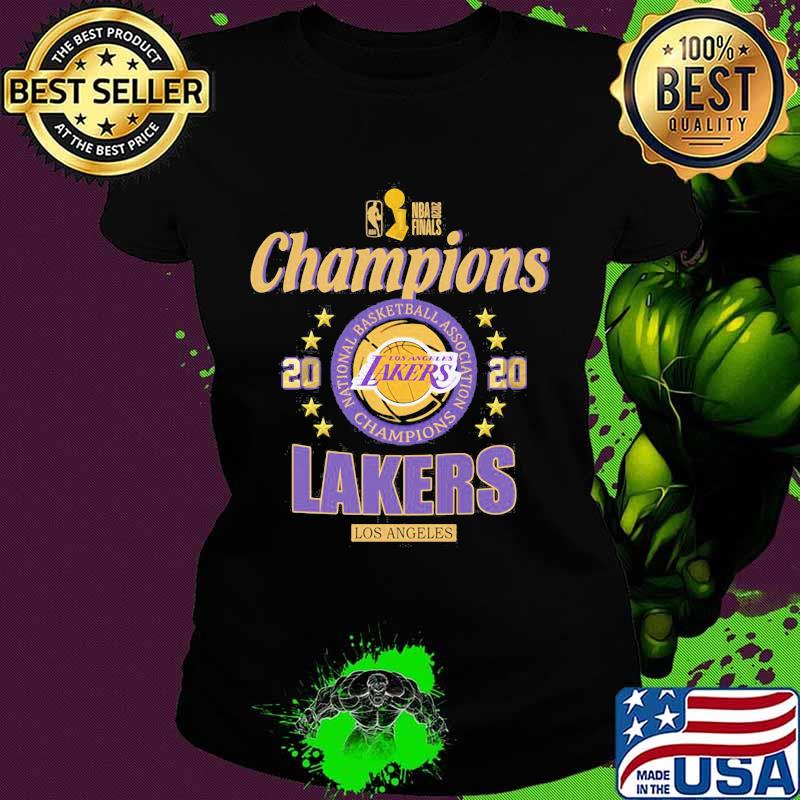 Los angeles lakers nba finals champions 2020 stars s Ladies tee Los angeles lakers nba finals champions 2020 stars s Ladies tee