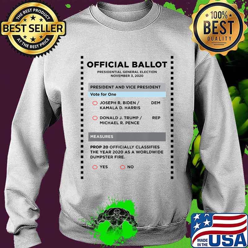 Mail-in Ballot (Male in Ballot) Funny Pun Halloween Costume T-Shirt Sweater Mail-in Ballot (Male in Ballot) Funny Pun Halloween Costume T-Shirt Sweater