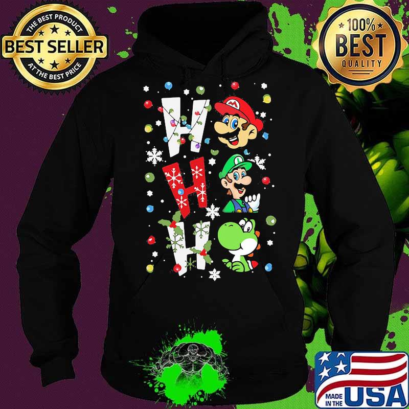 Mario ho ho ho merry christmas s Hoodie Mario ho ho ho merry christmas s Hoodie