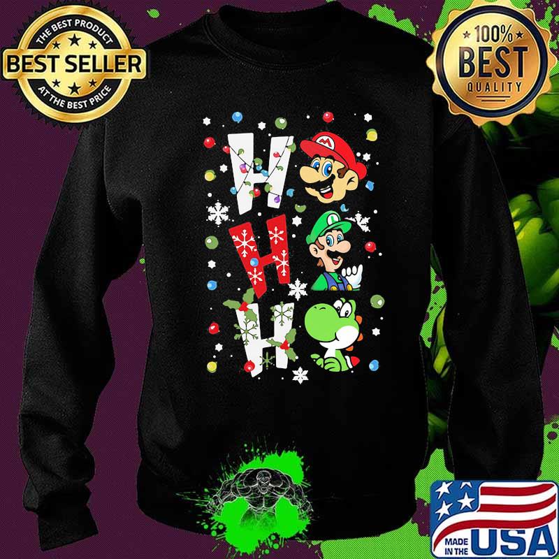 Mario ho ho ho merry christmas s Sweater Mario ho ho ho merry christmas s Sweater