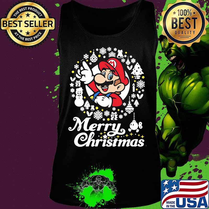 Mario ugly merry christmas s Tank top Mario ugly merry christmas s Tank top