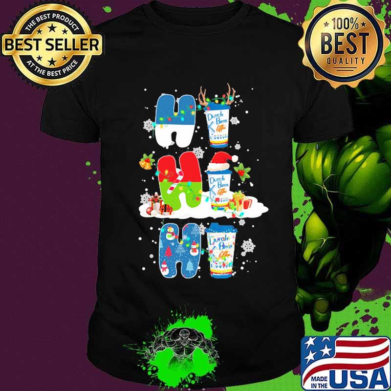Merry christmas dutch bros coffee ho ho ho shirt