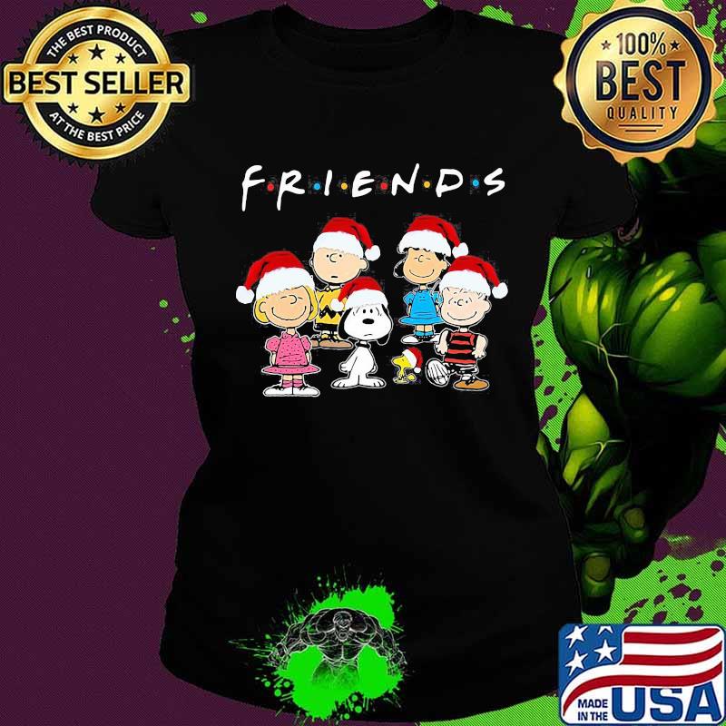 Merry christmas friends the peanuts s Ladies tee Merry christmas friends the peanuts s Ladies tee
