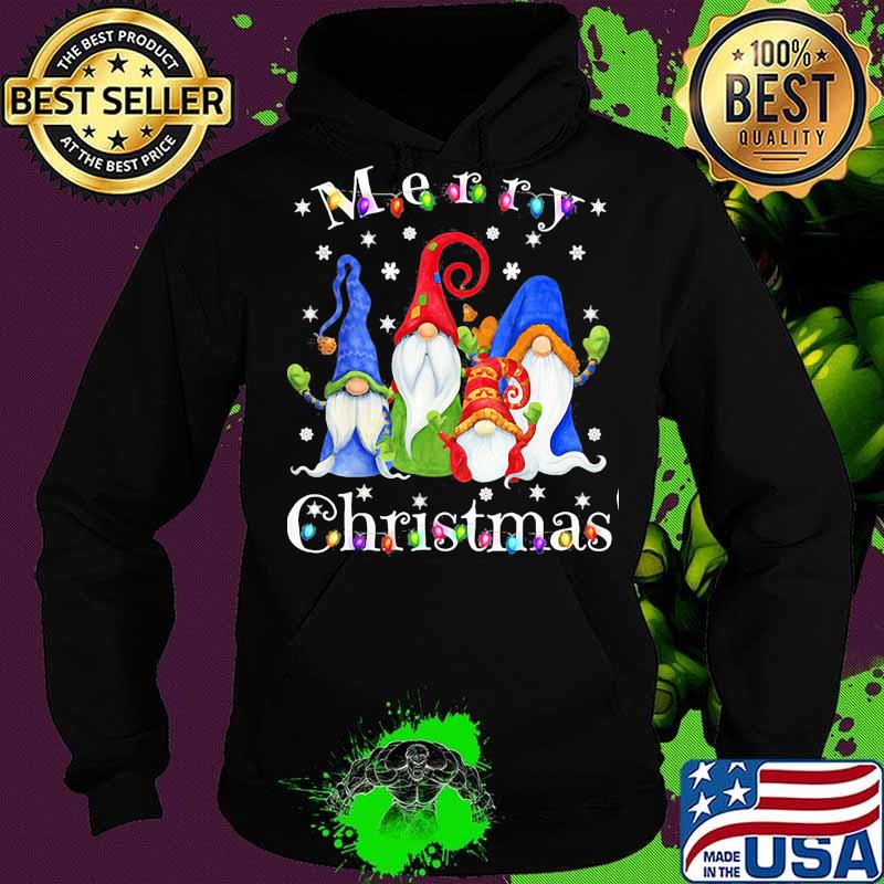 Merry christmas gnomes snow lights s Hoodie Merry christmas gnomes snow lights s Hoodie