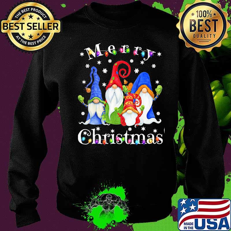 Merry christmas gnomes snow lights s Sweater Merry christmas gnomes snow lights s Sweater
