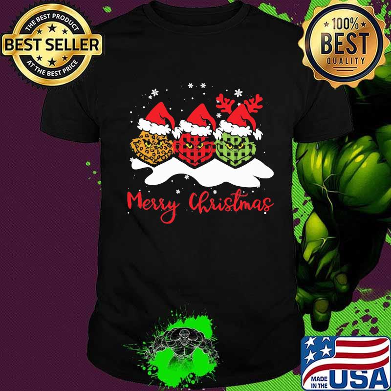 Merry christmas grinch santa vintage shirt