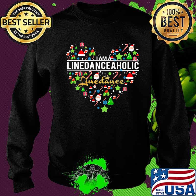 Merry christmas i am a linedance aholic heart s Sweater Merry christmas i am a linedance aholic heart s Sweater