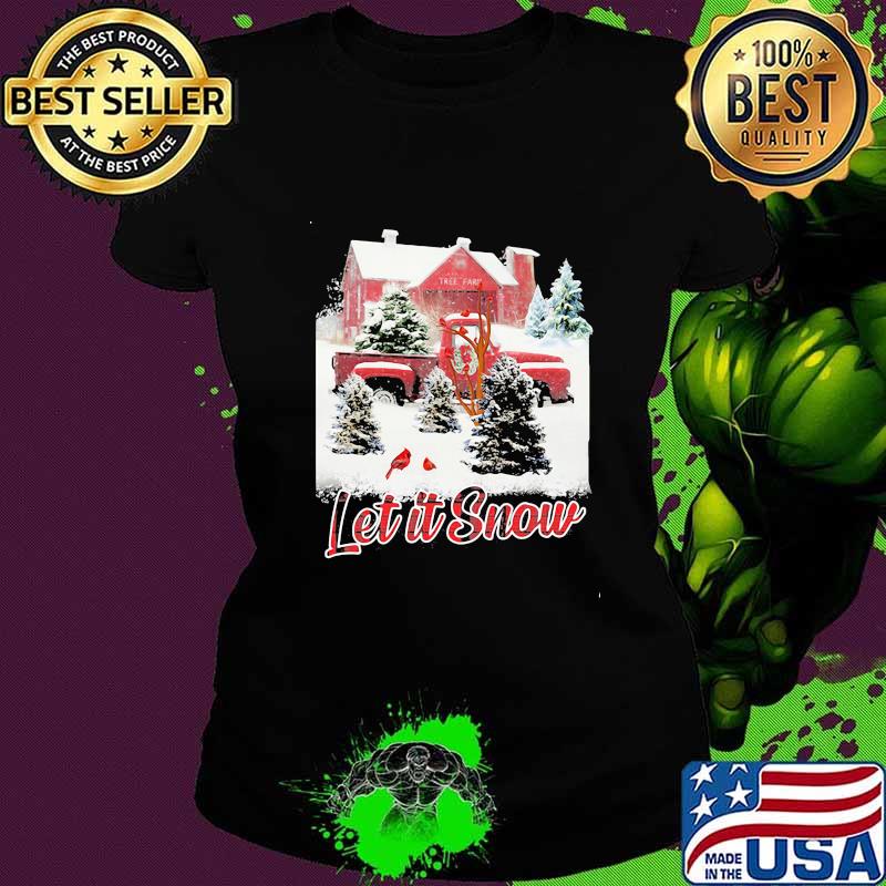 Merry christmas let it snow s Ladies tee Merry christmas let it snow s Ladies tee