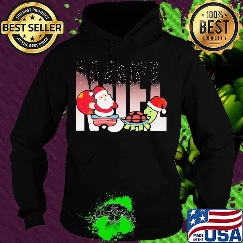Merry christmas santa claus riding turtle s Hoodie Merry christmas santa claus riding turtle s Hoodie