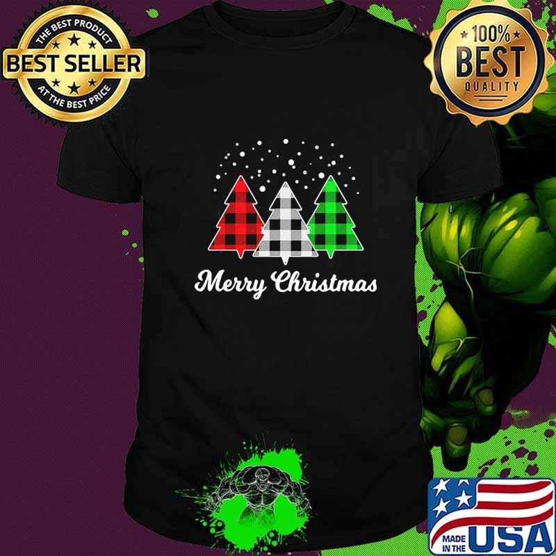 Merry christmas tree vintage shirt