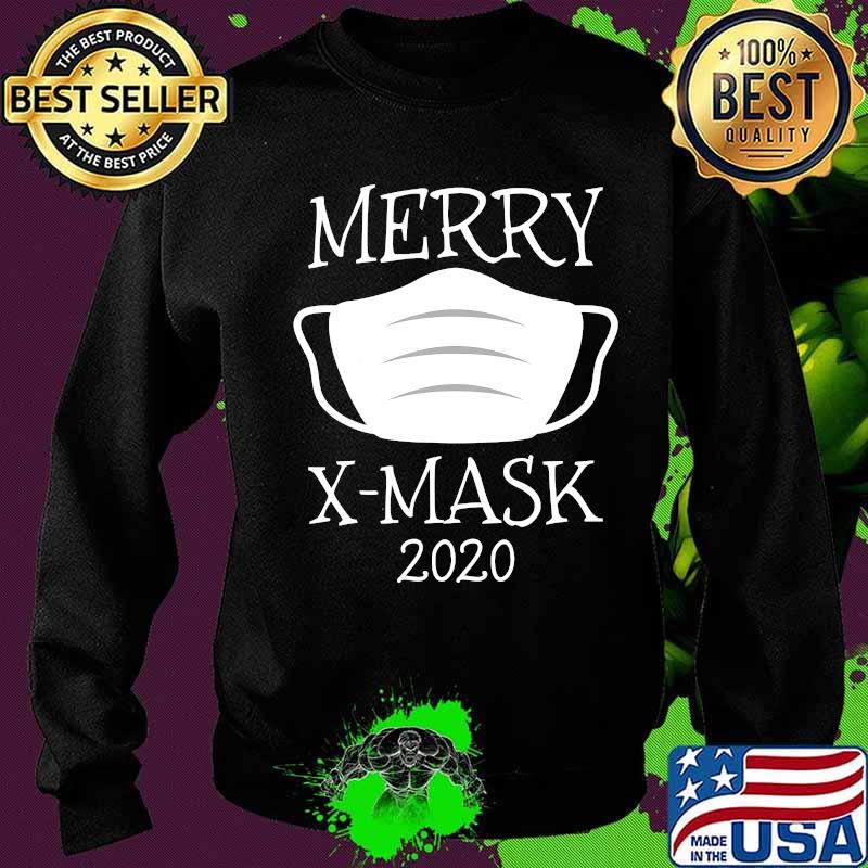 Merry x-mask 2020 quarantine social distance christmas s Sweater Merry x-mask 2020 quarantine social distance christmas s Sweater