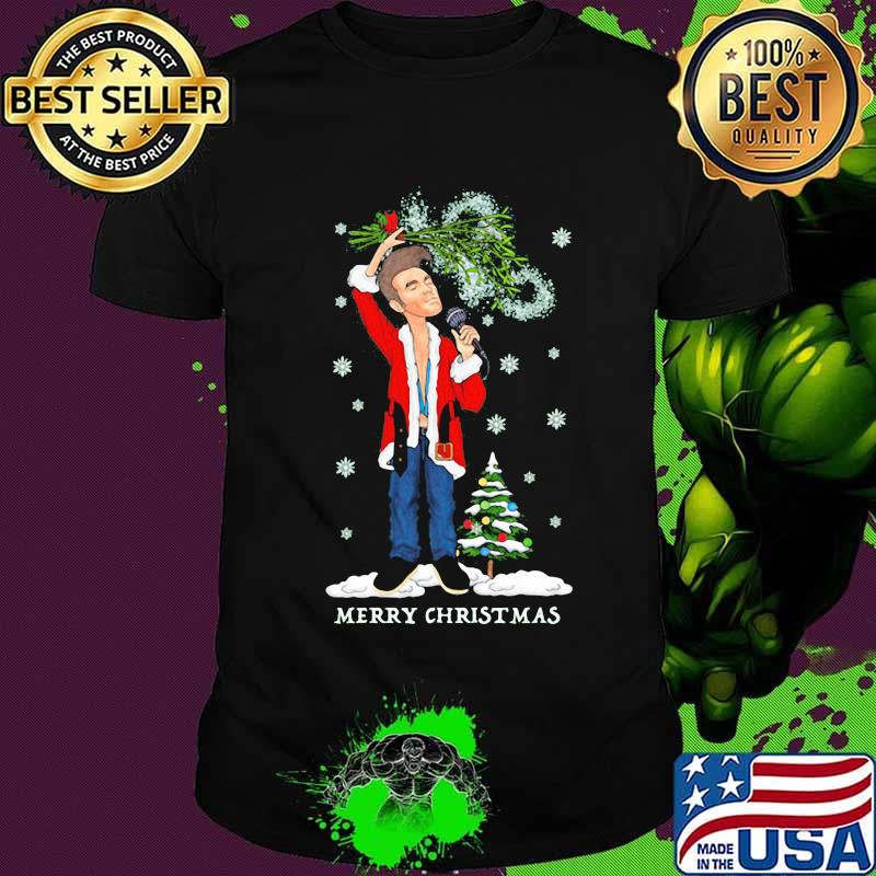 Morrissey santa merry christmas tree shirt