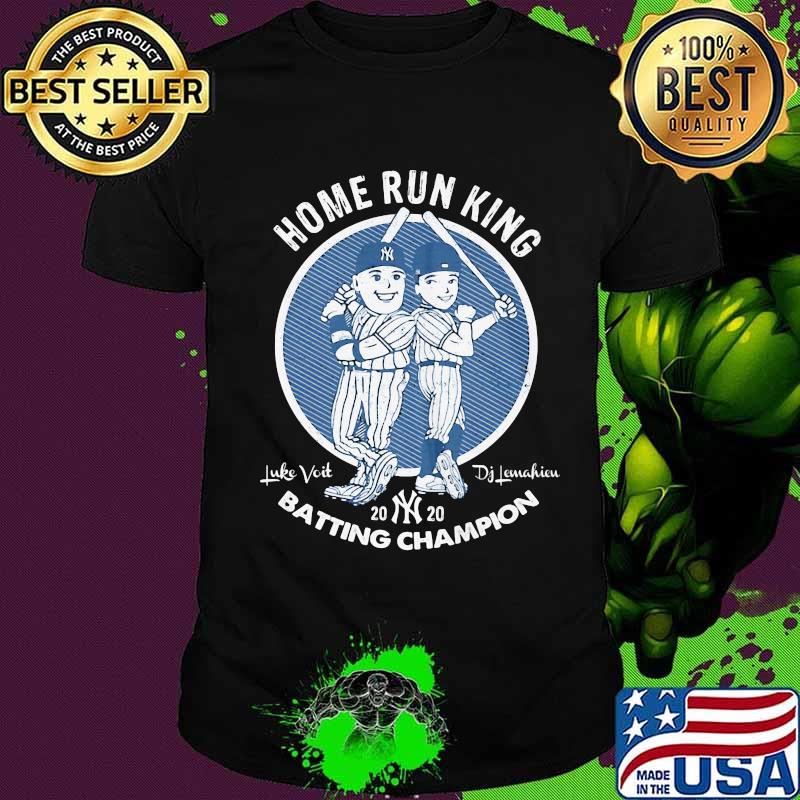 New york yankees home run king batting champion luke voit dj lemahieu 2002 shirt