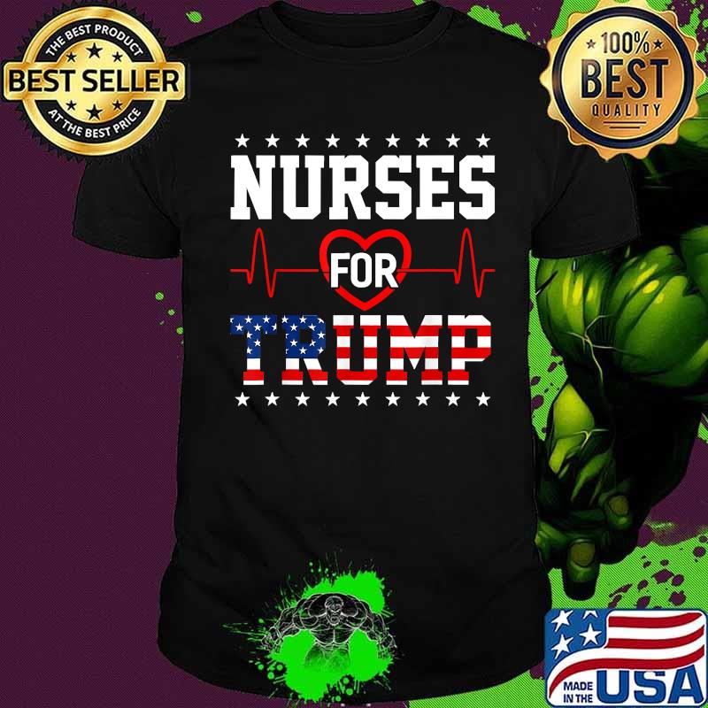 Nurses for trump american flag shirt Nurses for trump american flag shirt