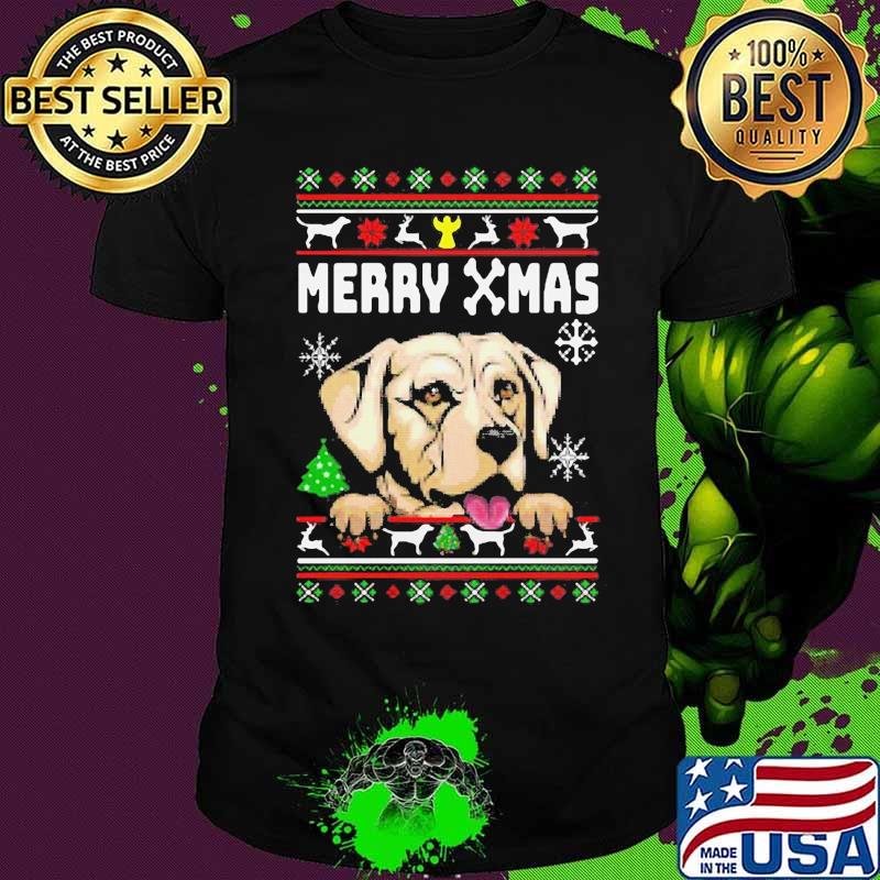 Official bull dog merry xmas shirt